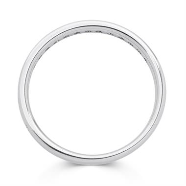 Platinum Diamond Half Eternity Ring 0.25ct thumbnail