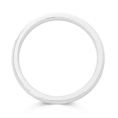 Platinum Diamond Set Wedding Ring 0.15ct thumbnail