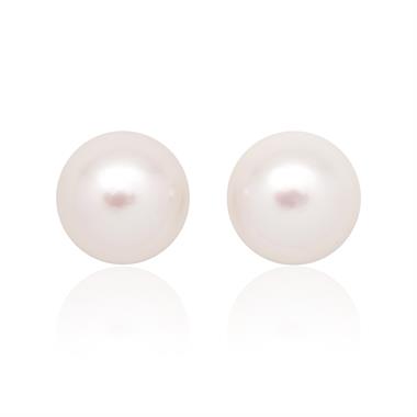 18ct Yellow Gold Akoya AA Grade Pearl Stud Earrings 6.5mm thumbnail