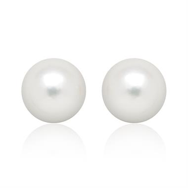 18ct Yellow Gold Akoya AA Grade Pearl Stud Earrings 7.5mm thumbnail