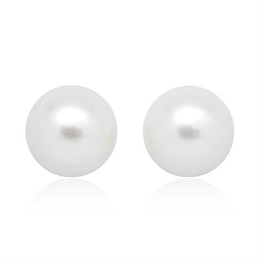 18ct Yellow Gold Akoya AA Grade Pearl Stud Earrings 8.5mm thumbnail