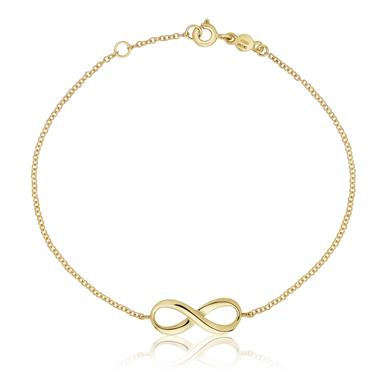 Infinity 18ct Yellow Gold Bracelet thumbnail
