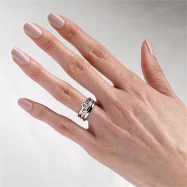 Platinum Diamond Half Eternity Ring 0.33ct thumbnail