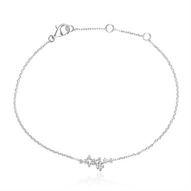 Stardust 18ct White Gold Diamond Bracelet thumbnail