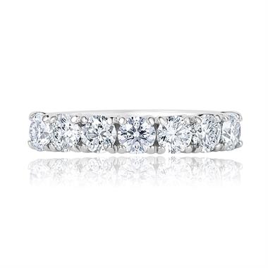 Platinum Diamond Half Eternity Ring 1.40ct thumbnail