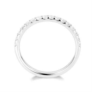 Platinum Diamond Half Eternity Ring 0.33ct thumbnail