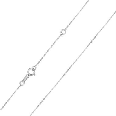 18ct White Gold Trace Chain thumbnail