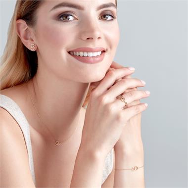 Union 18ct Yellow Gold Diamond Stud Earrings thumbnail
