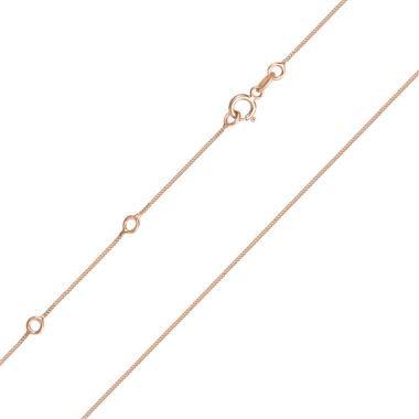 18ct Rose Gold Curb Chain thumbnail