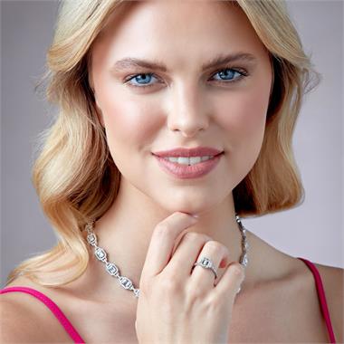 Platinum Emerald Cut Diamond Three Stone Engagement Ring 1.69ct thumbnail