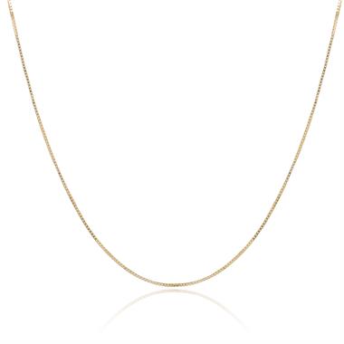 18ct Yellow Gold Box Chain thumbnail