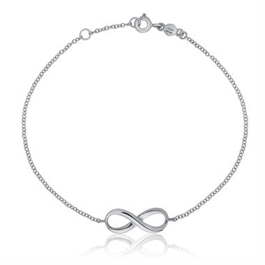 Infinity 18ct White Gold Bracelet
 thumbnail