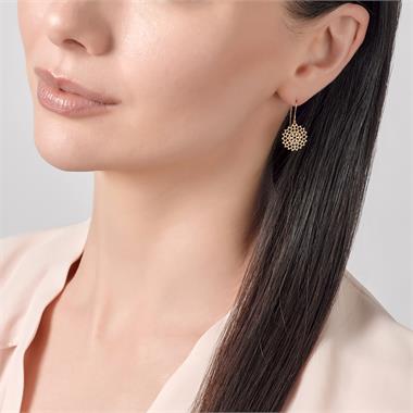 Element 18ct Yellow Gold Drop Earrings thumbnail