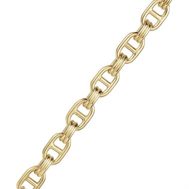 18ct Yellow Gold Anchor Link Bracelet thumbnail