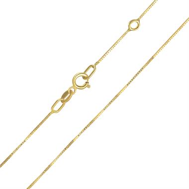18ct Yellow Gold Box Chain thumbnail