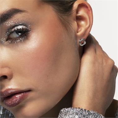 Aira 18ct White Gold Diamond Earrings thumbnail