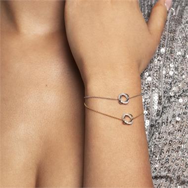Aira 18ct Yellow Gold Diamond Bracelet thumbnail