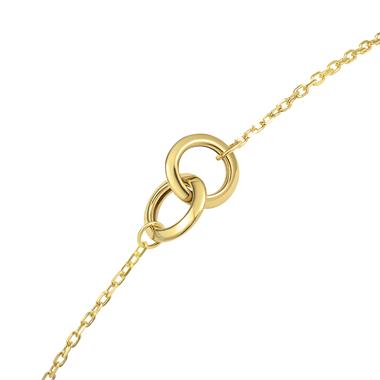 Union 18ct Yellow Gold Triple Ring Bracelet thumbnail