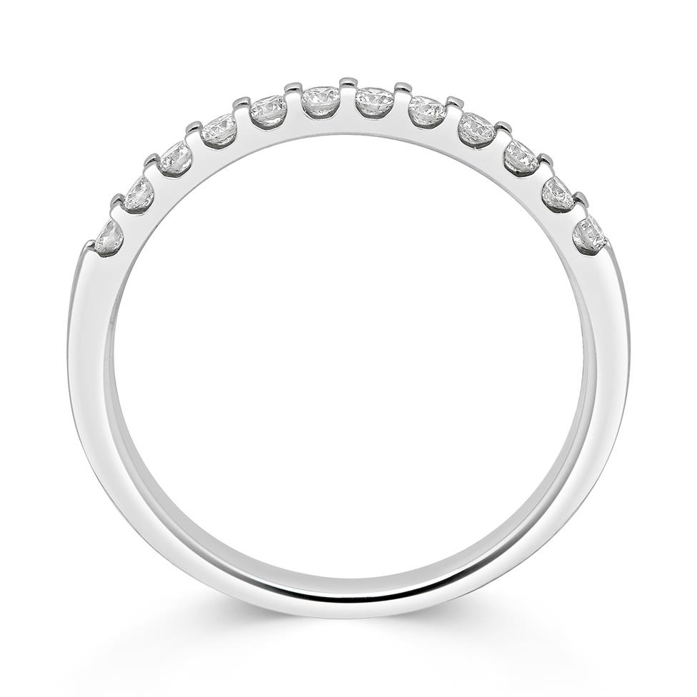 Platinum Diamond Half Eternity Ring 0.25ct Thumbnail Image 1