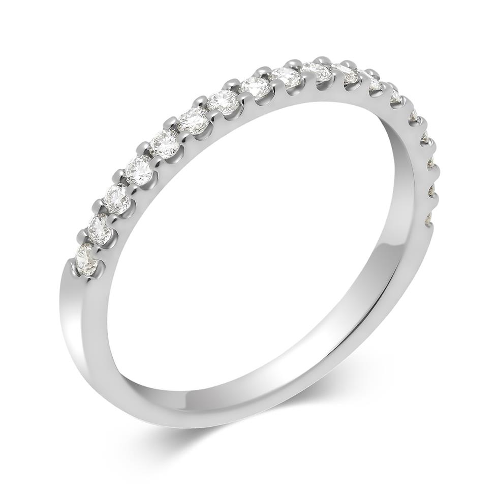 Platinum Diamond Half Eternity Ring 0.25ct Thumbnail Image 0