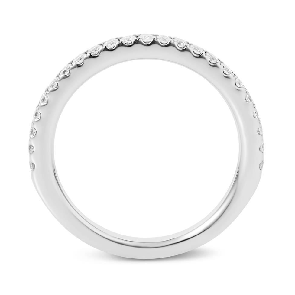 Platinum Diamond Half Eternity Ring 0.25ct Thumbnail Image 3