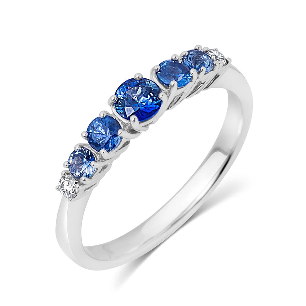 Bonbon 18ct White Gold Sapphire Dress Ring Thumbnail Image 0