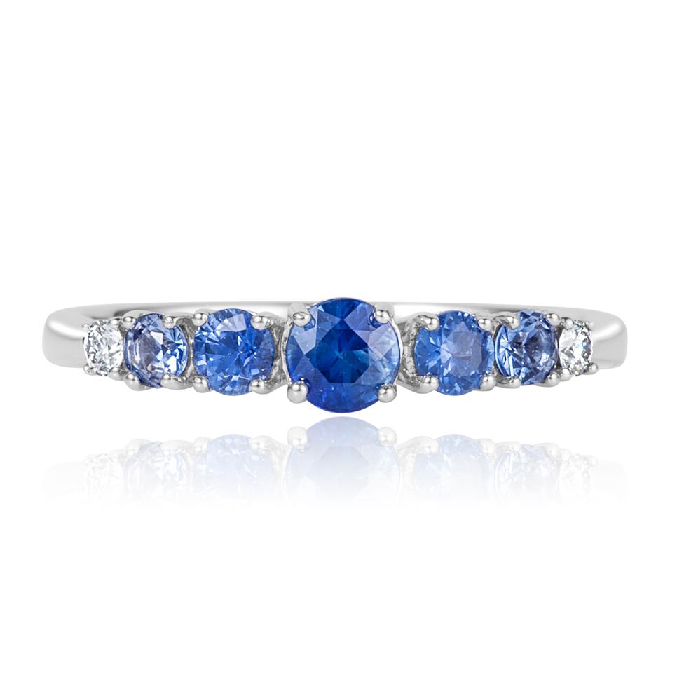 Bonbon 18ct White Gold Sapphire Dress Ring Thumbnail Image 2