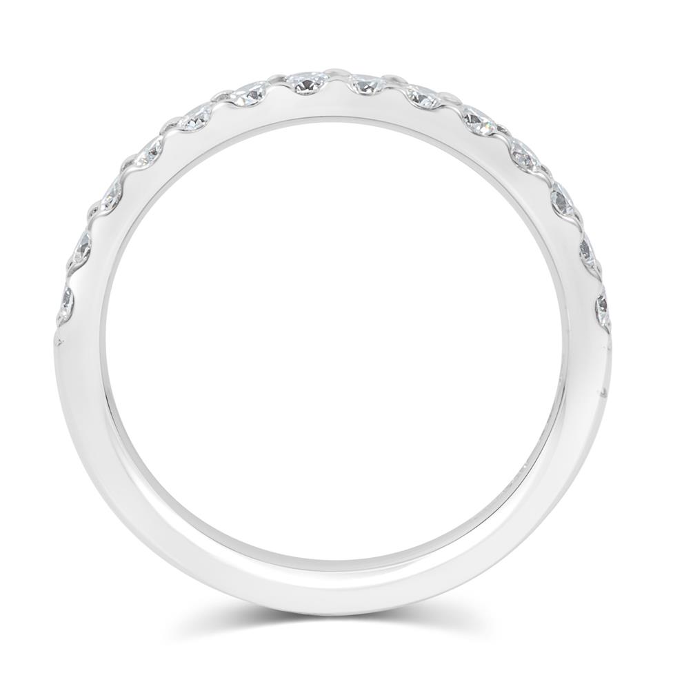 Platinum Diamond Half Eternity Ring 0.50ct Thumbnail Image 4