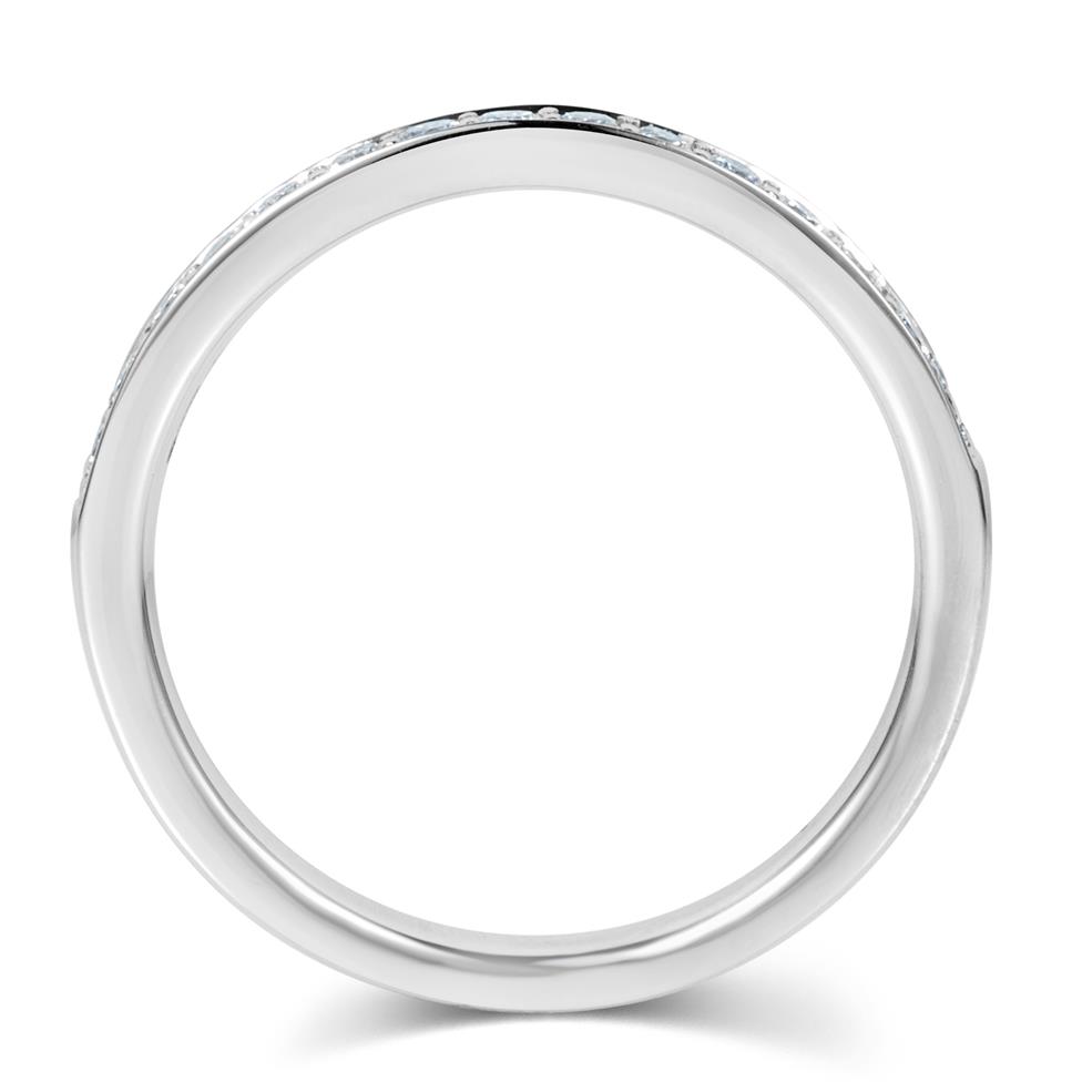 Platinum Diamond Half Eternity Ring 0.30ct Thumbnail Image 2