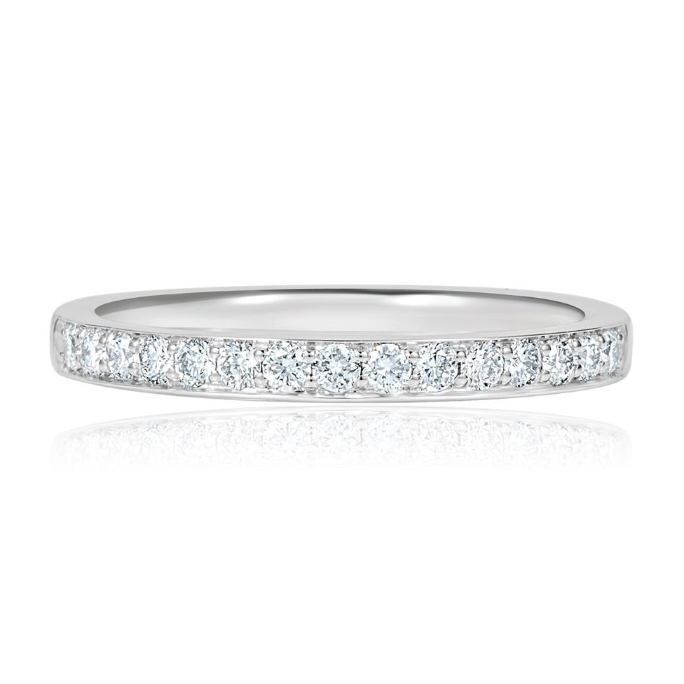Platinum Diamond Half Eternity Ring 0.30ct Thumbnail Image 1