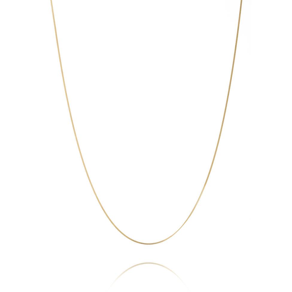 18ct Yellow Gold Curb Chain Thumbnail Image 1