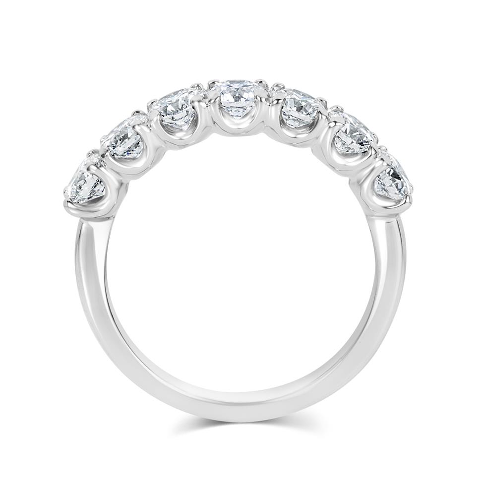 Platinum Diamond Half Eternity Ring 1.40ct Thumbnail Image 2