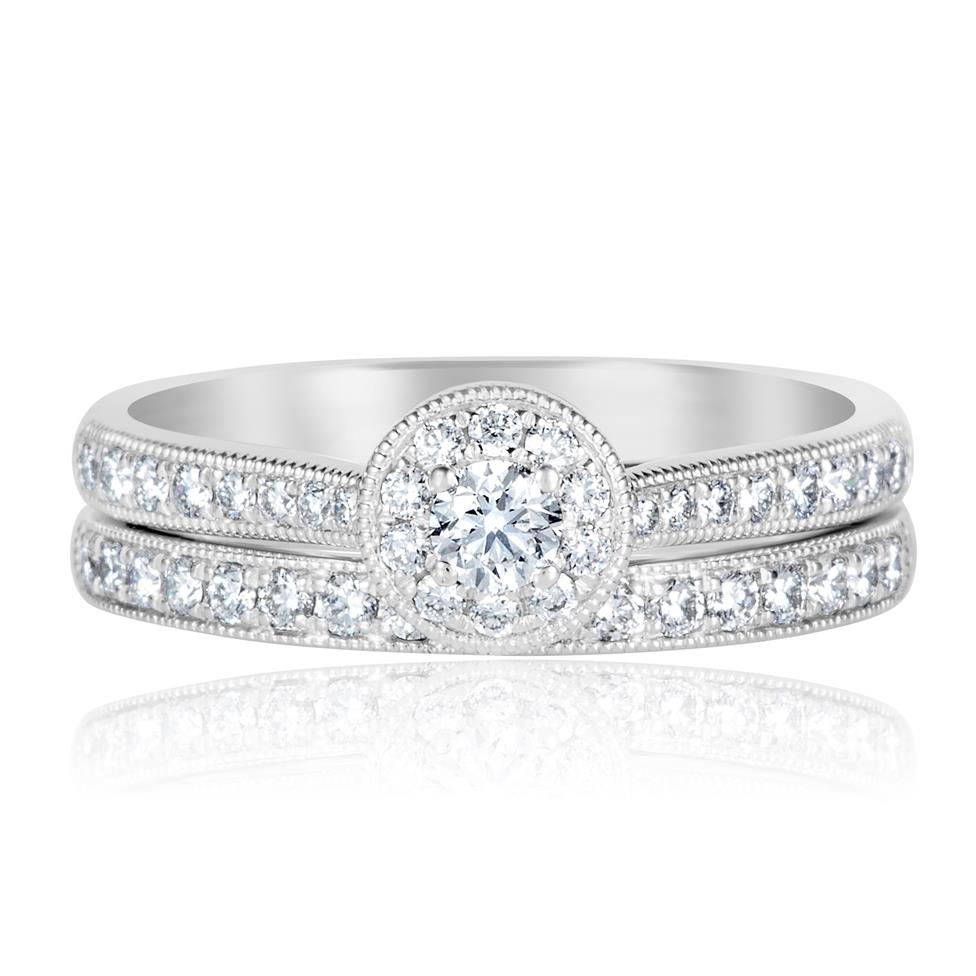 Platinum Diamond Half Eternity Ring 0.20ct Thumbnail Image 4