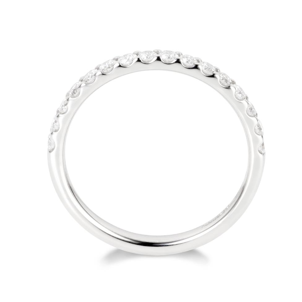 Platinum Diamond Half Eternity Ring 0.33ct Thumbnail Image 1