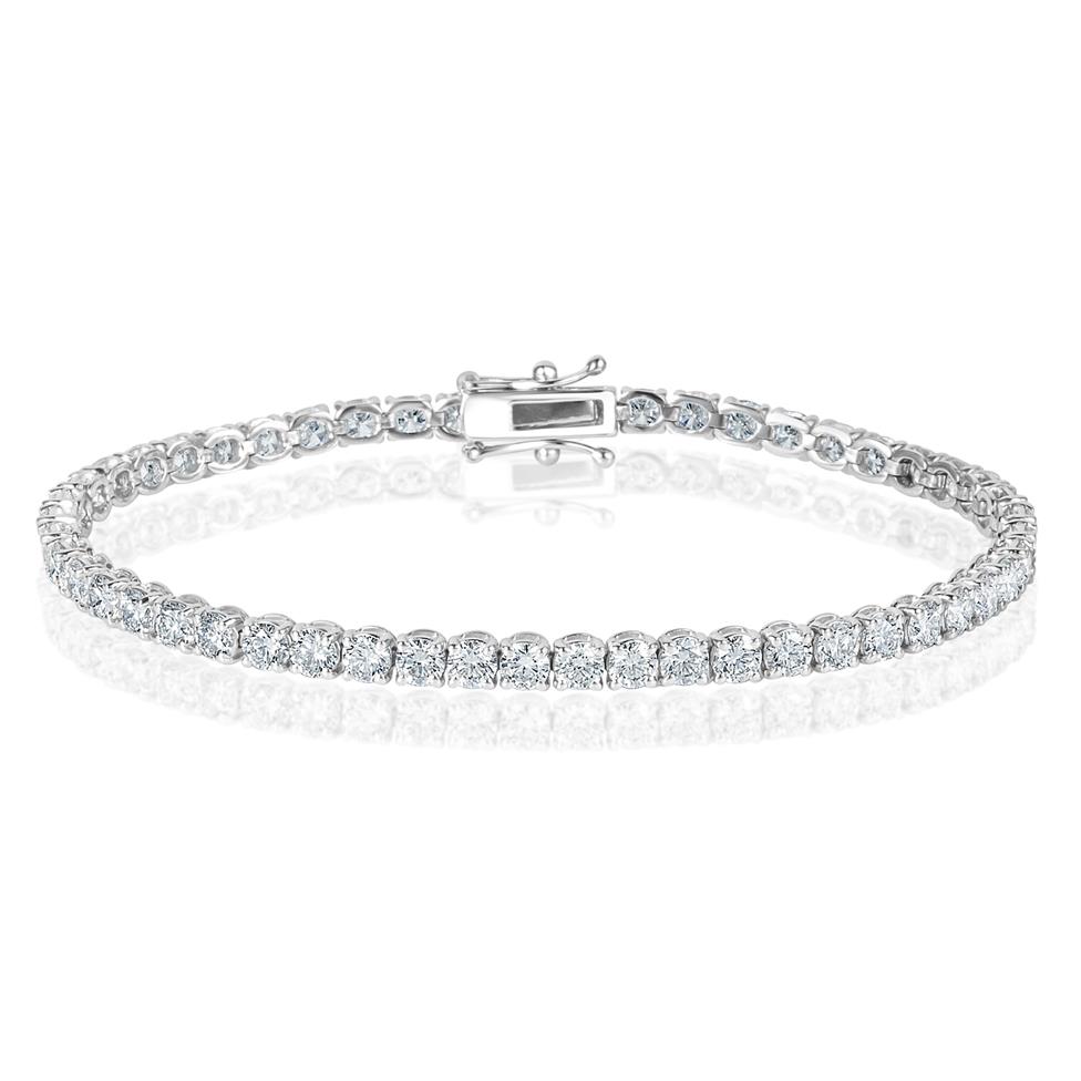 Diamond Tennis Bracelet 7.47ct Thumbnail Image 0