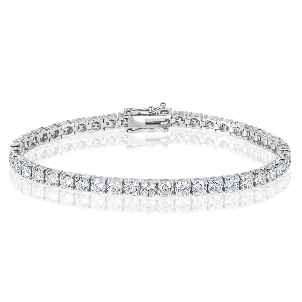 Diamond Tennis Bracelet 8.57ct Thumbnail Image 0