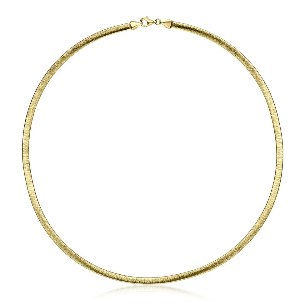 Sahara  18ct Yellow Gold Woven Gold Necklace Thumbnail Image 0