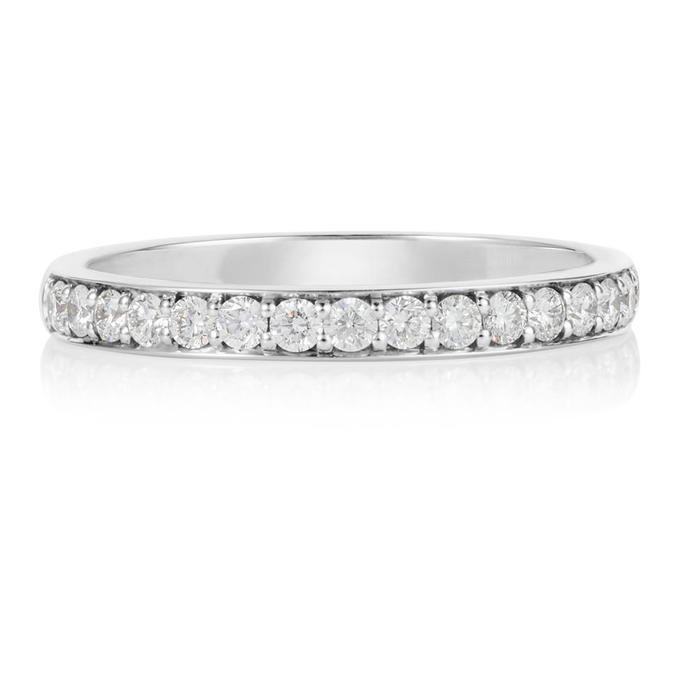 Platinum Diamond Half Eternity Ring 0.30ct Thumbnail Image 2