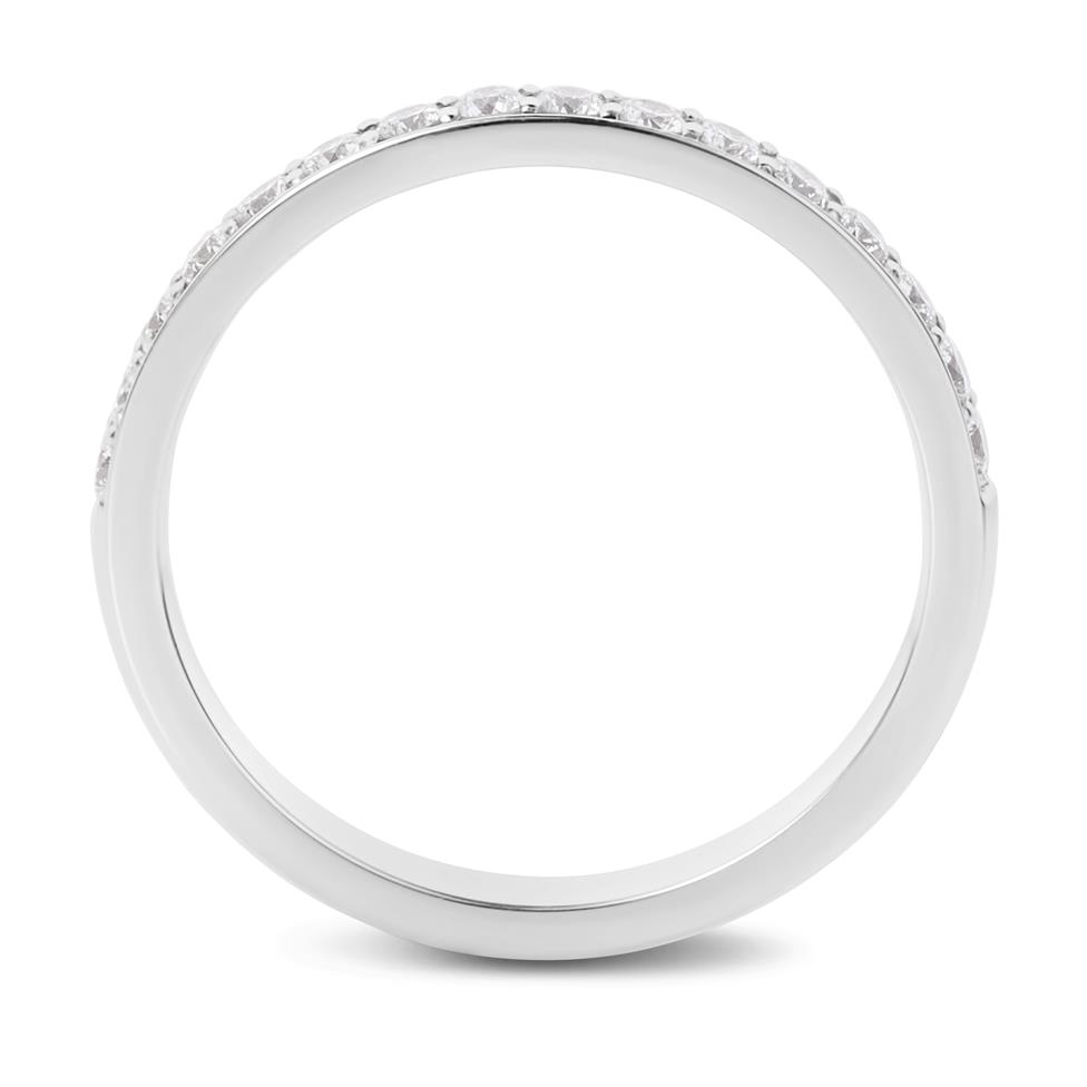 Platinum Diamond Half Eternity Ring 0.30ct Thumbnail Image 3