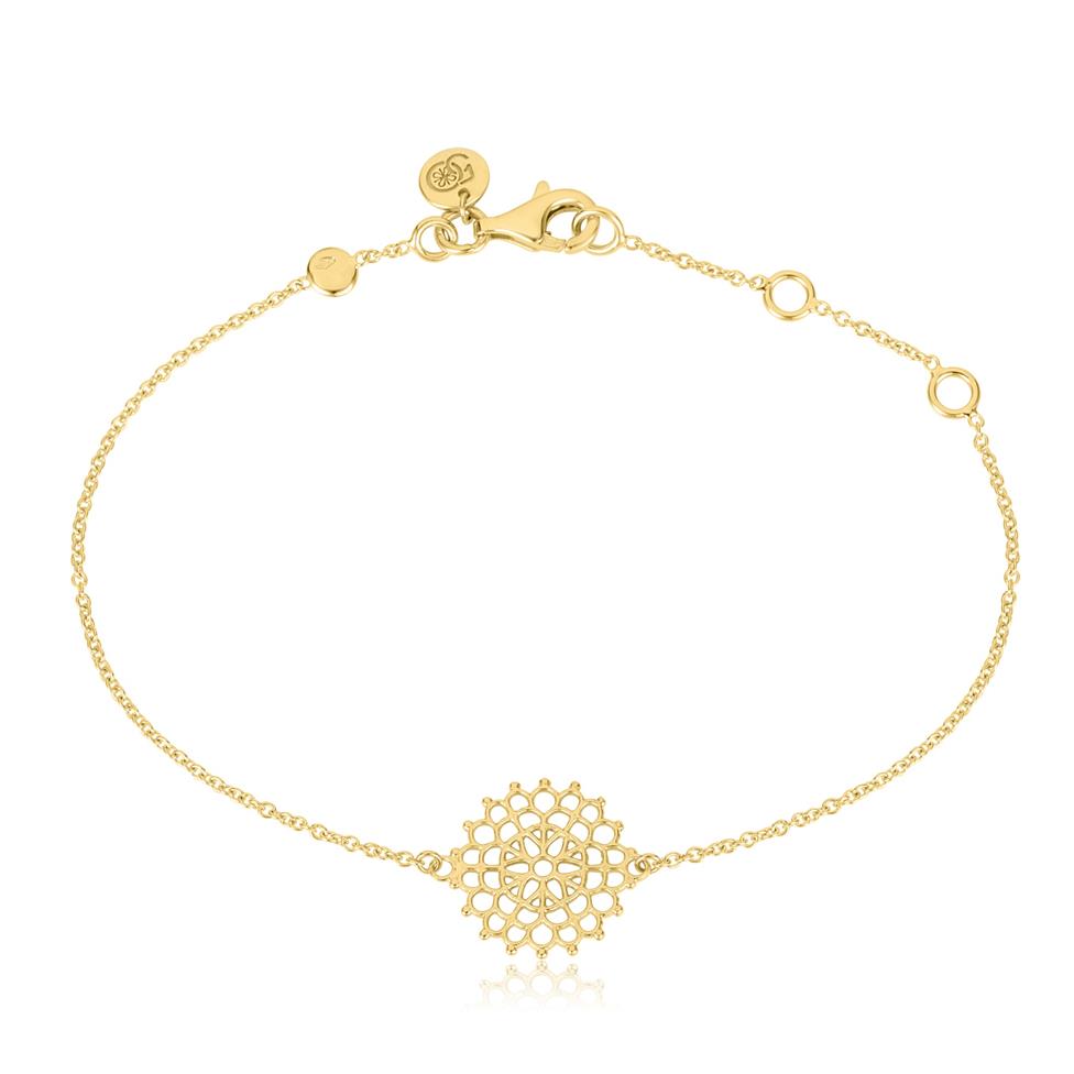 Element 18ct Yellow Gold Bracelet Thumbnail Image 0
