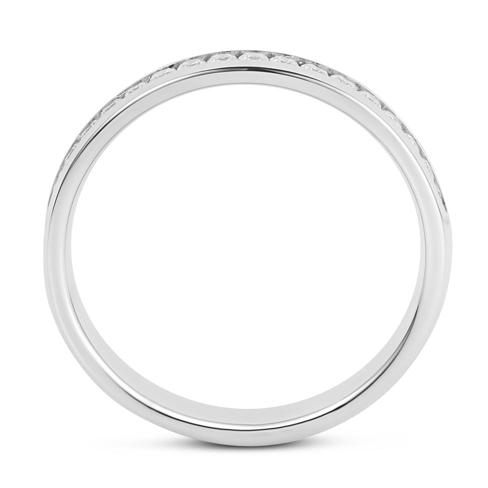 Platinum Diamond Half Eternity Ring 0.23ct Thumbnail Image 2