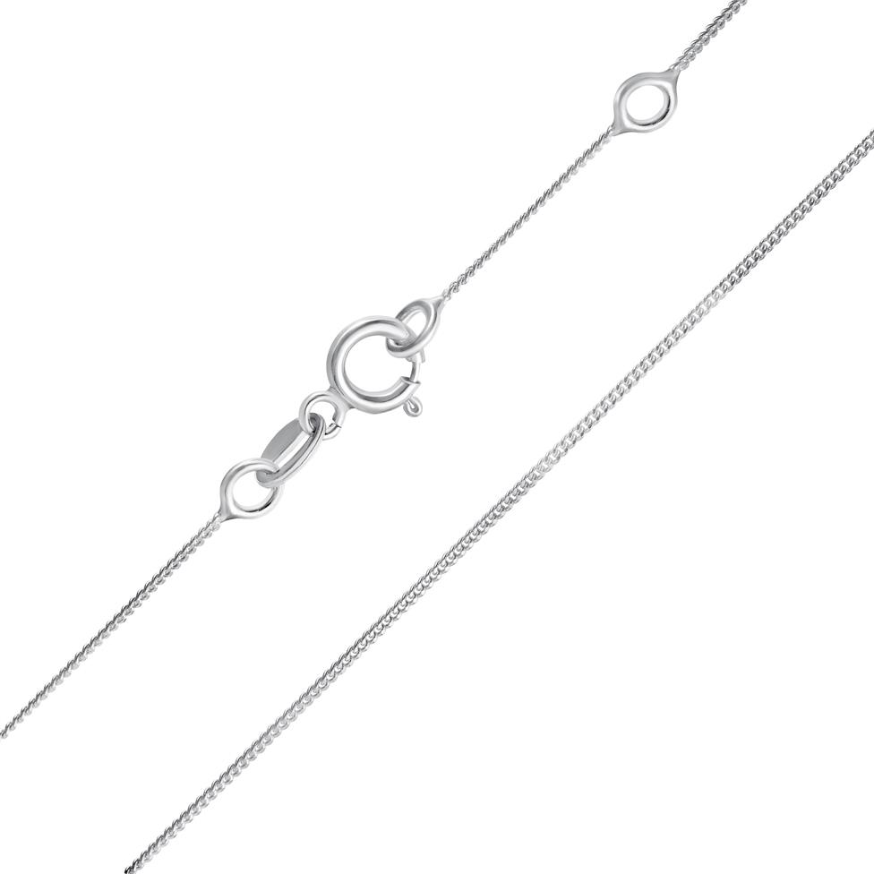 18ct White Gold Curb Chain Thumbnail Image 0