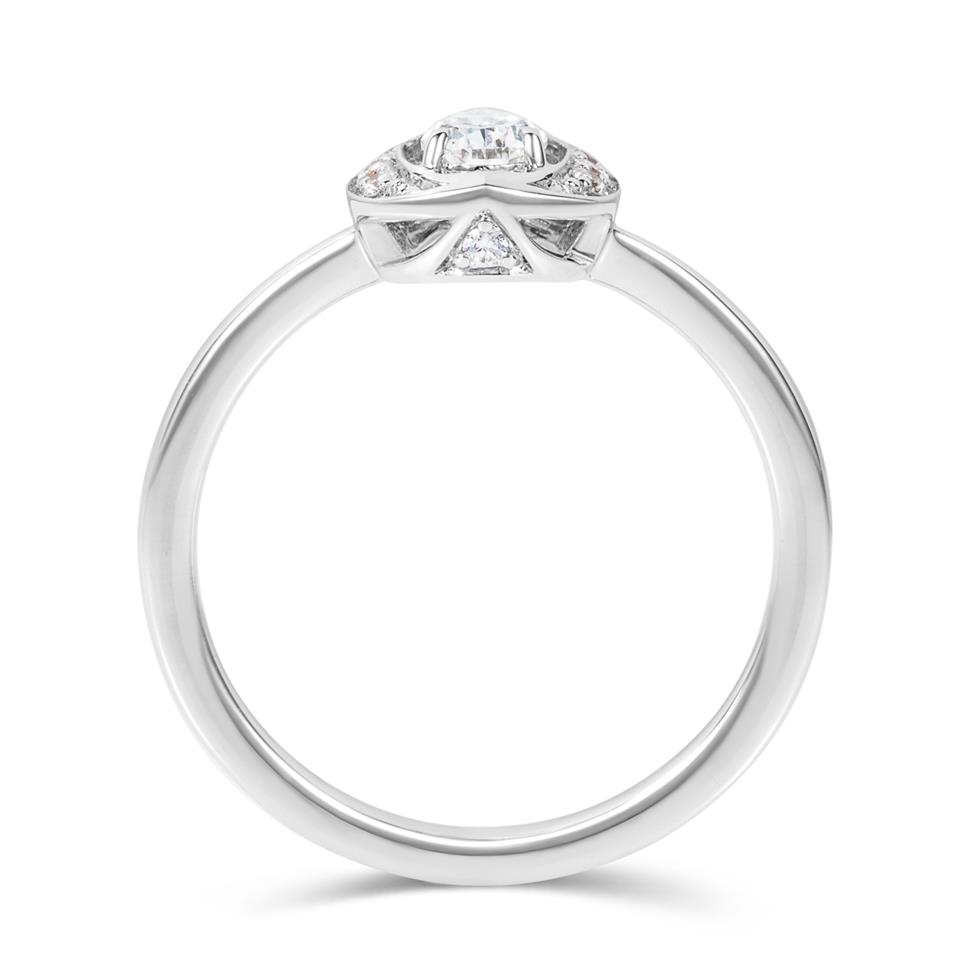 Theia 18ct White Gold Diamond Ring Thumbnail Image 3