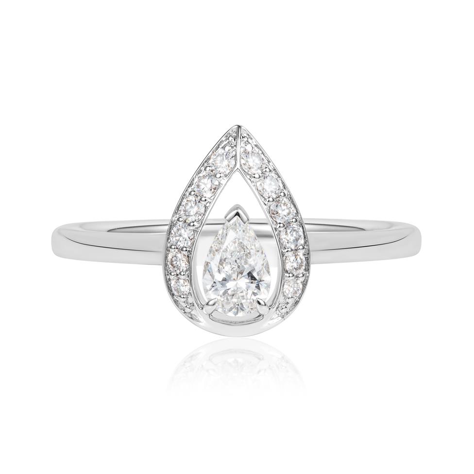 Theia 18ct White Gold Diamond Ring Thumbnail Image 2