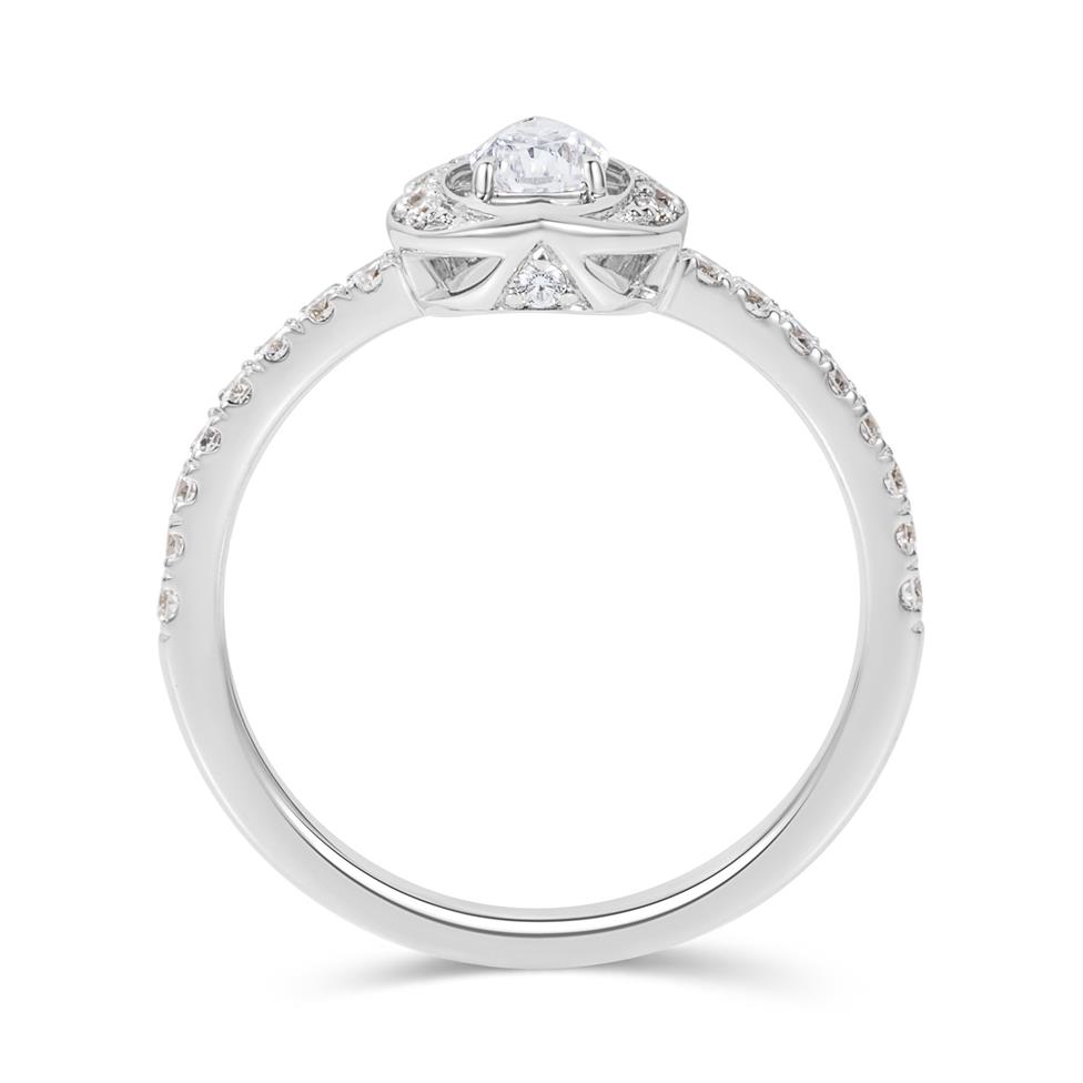 Theia 18ct White Gold Diamond Ring Thumbnail Image 3
