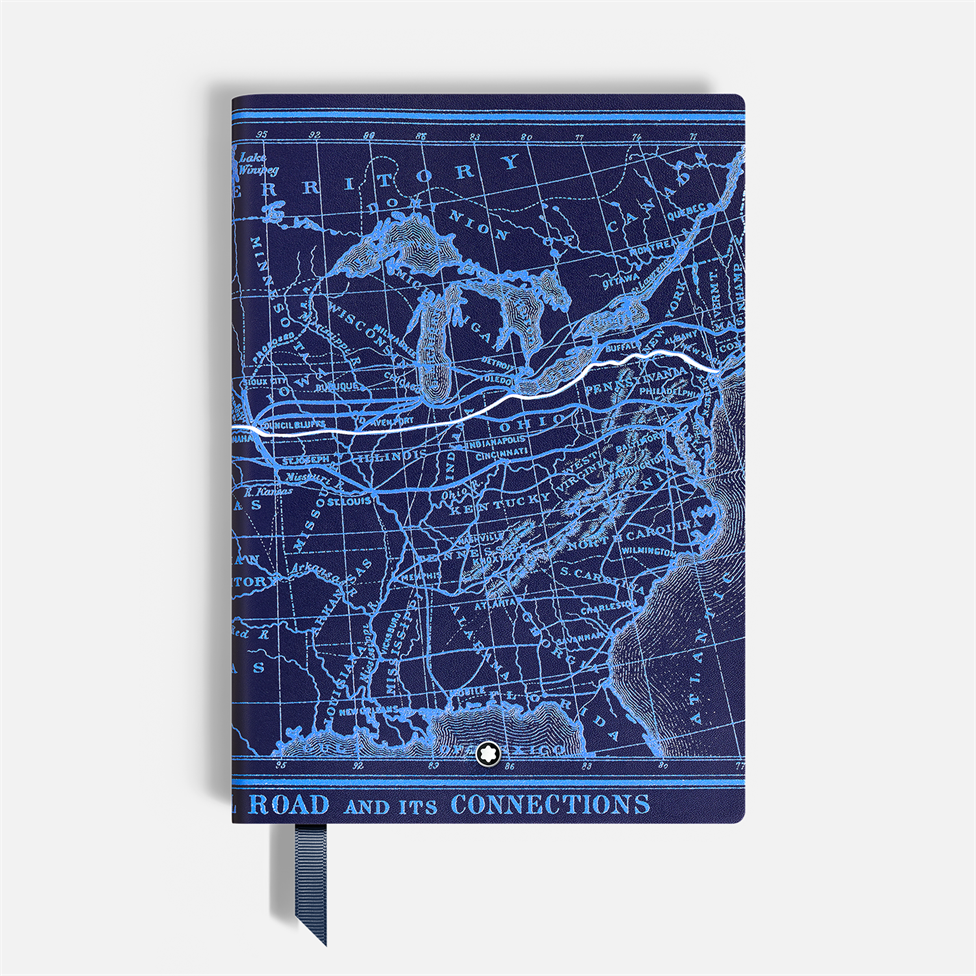 Montblanc Around the World Notebook Blue Thumbnail Image 0