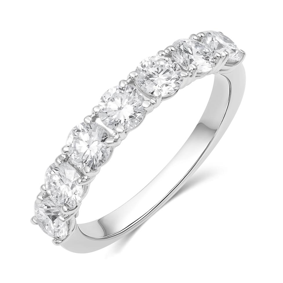 Platinum Lab Grown Diamond Eternity Ring 1.40ct Thumbnail Image 0
