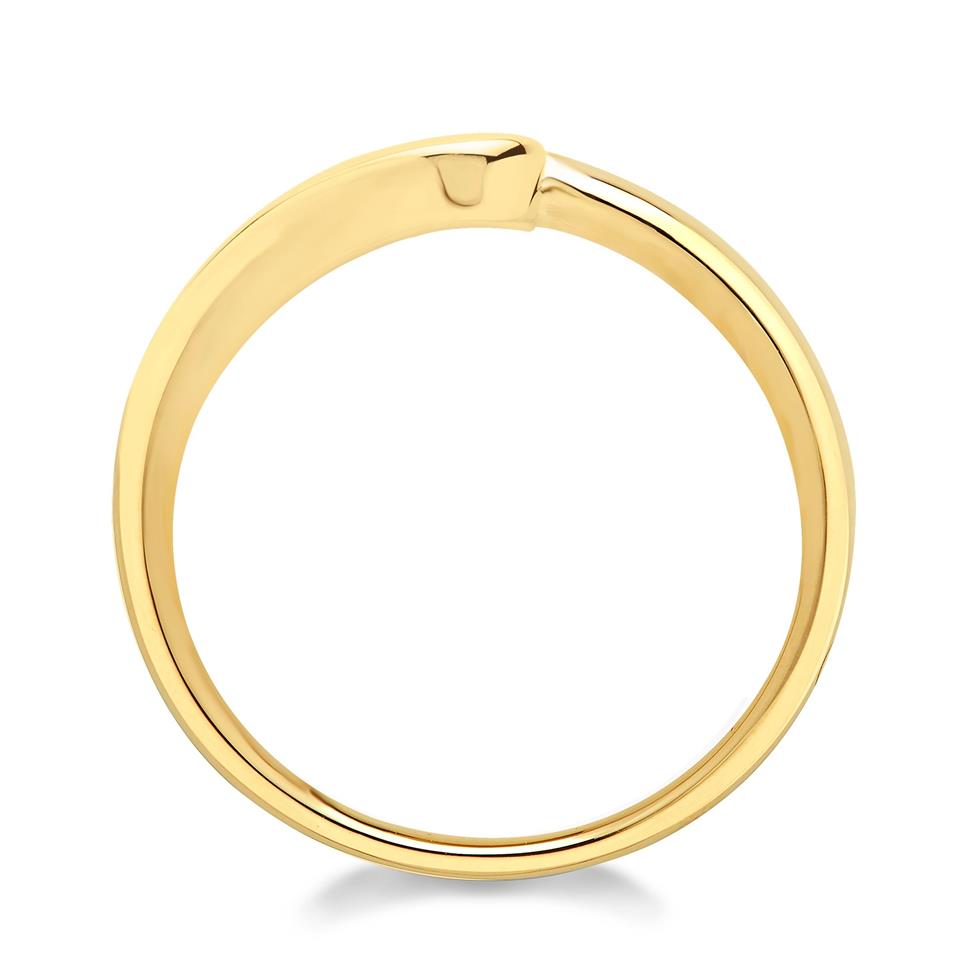 Mon Coeur 18ct Yellow Gold Diamond Dress Ring 0.08ct Thumbnail Image 3