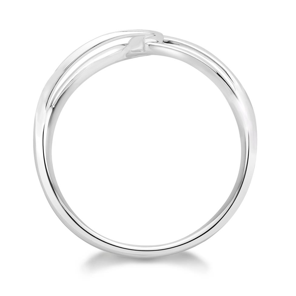 Mon Coeur 18ct White Gold Diamond Dress Ring 0.08ct Thumbnail Image 3